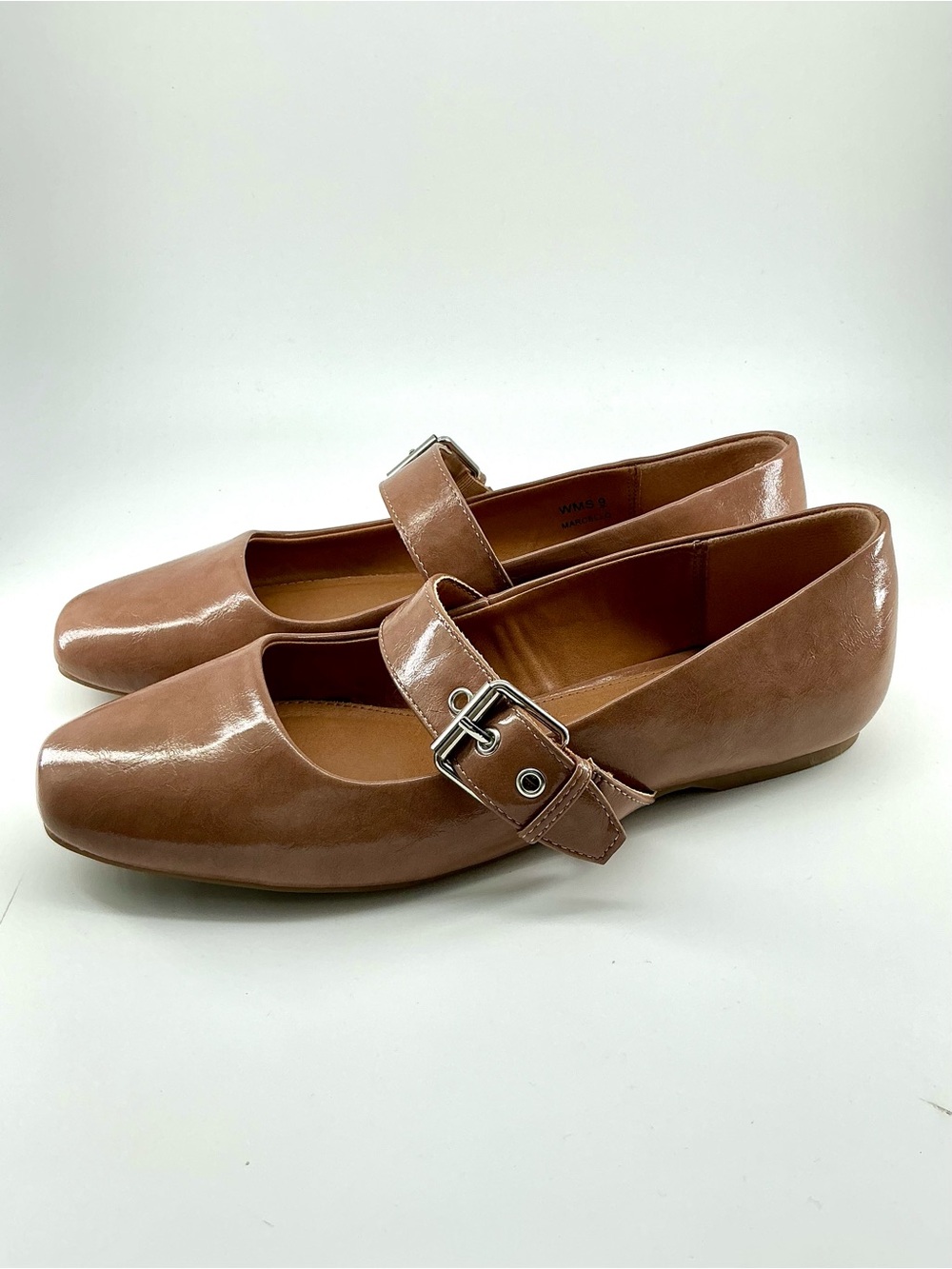 DV Dolce Vita Women's Marcello Buckle Strap Mary Jane Flats Sz 9